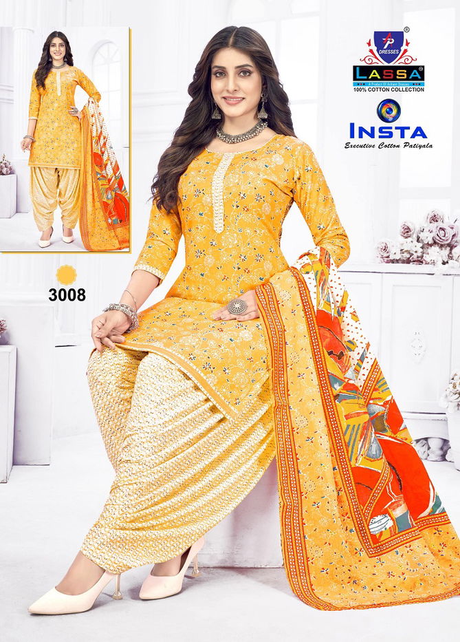 Insta Vol 3 By Lassa Dress Material Cotton Printed Dress Material Wholesale Price In Surat
